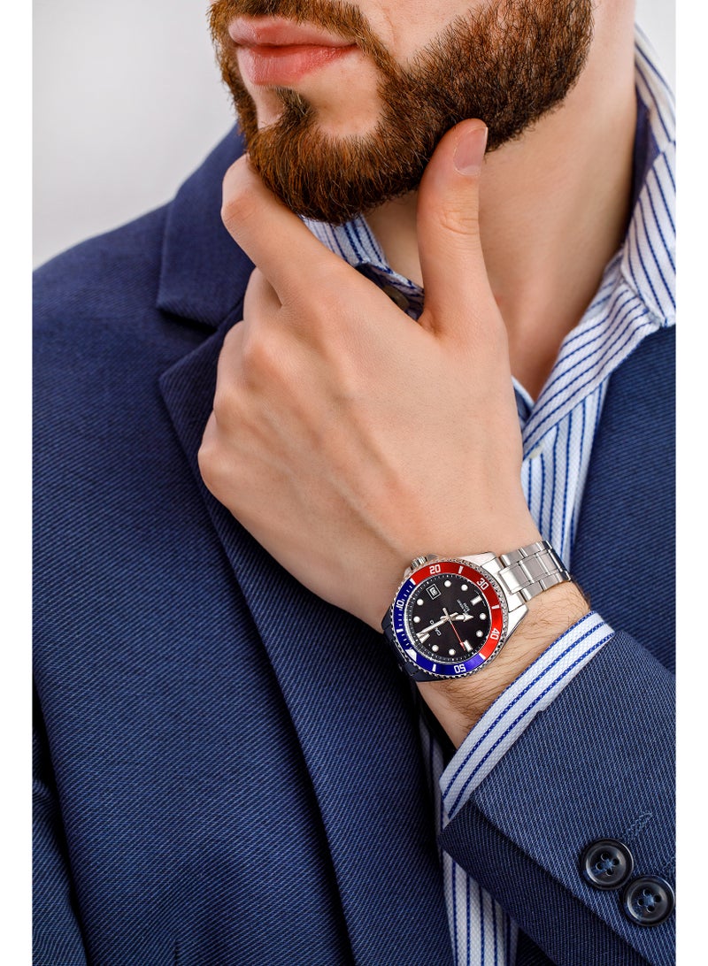 CASIO Analog Quartz Black Dial Stainless Steel Unisex Watch MDV-10D-1A3VDF - Image 5